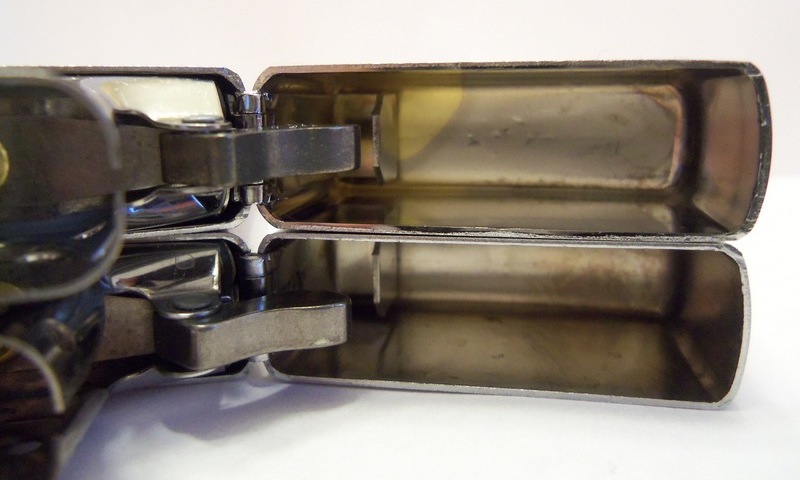 Zippo Armor and Pure comparison