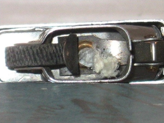Zippo with Cobra Head Wheel Guard