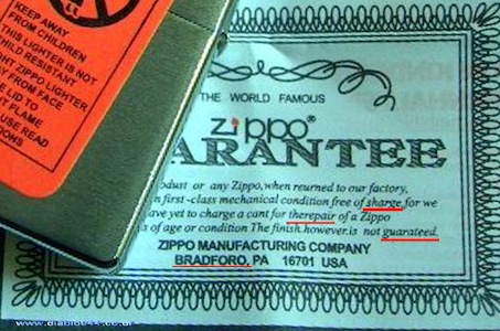 Fake Zippo