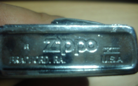 Fake Zippo Bottom Stamp