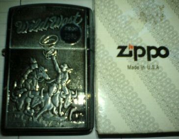 Fake Zippo Wild West