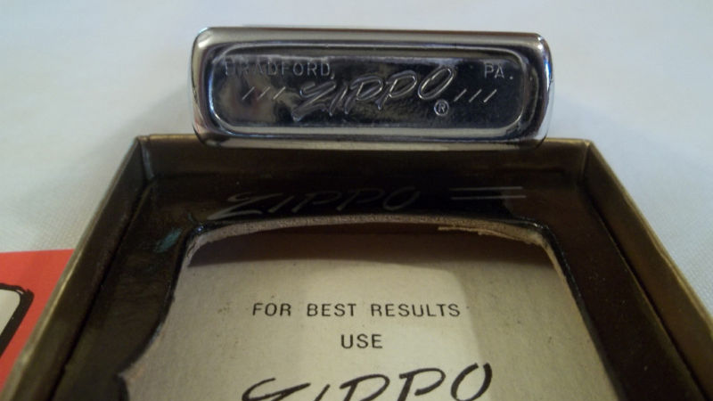 Mickey Mouse Zippo, 1976, донный штамп