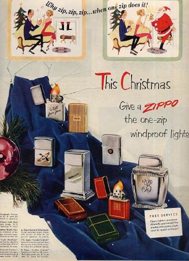 Открытка Zippo.