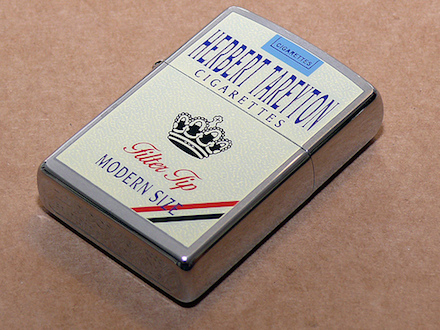Zippo Cigarette Brand from collection of Pascal Tissier