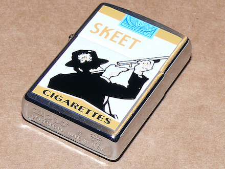 Zippo Cigarette Brand from collection of Pascal Tissier