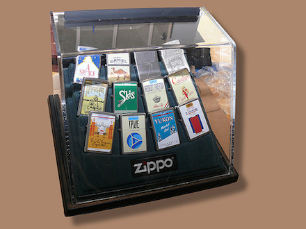 Zippo Cigarette Brand from collection of Pascal Tissier