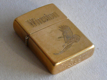 Zippo Cigarette Brand from collection of Pascal Tissier