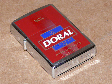 Zippo Cigarette Brand from collection of Pascal Tissier