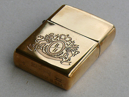 Zippo Cigarette Brand from collection of Pascal Tissier