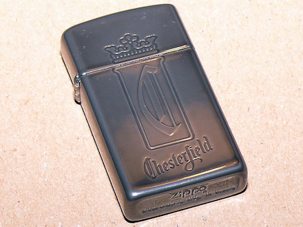 Zippo Cigarette Brand from collection of Pascal Tissier