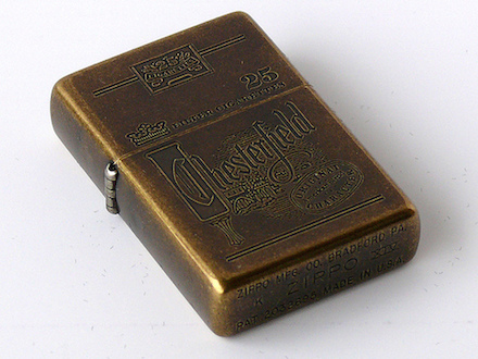 Zippo Cigarette Brand from collection of Pascal Tissier