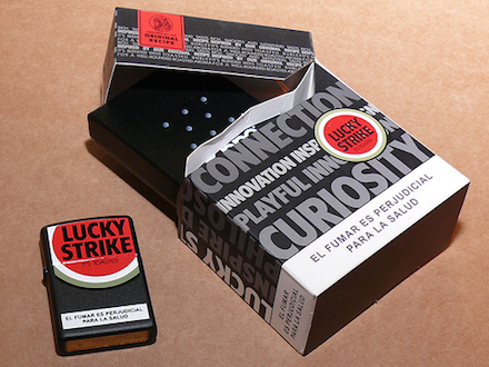 Zippo Lucky Strike from collection of Pascal Tissier
