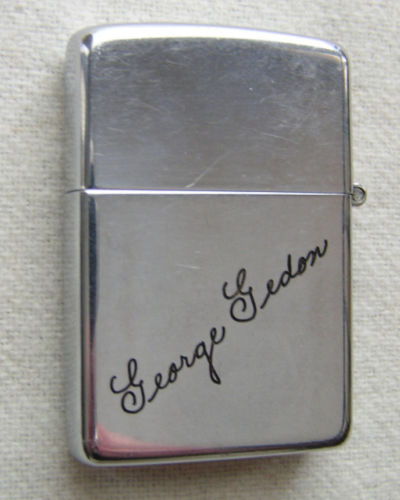 Zippo Town and Country, обратная сторона